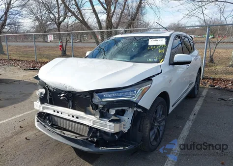 2021 Acura Rdx A-Spec Package z USA, uszkodzony, nr VIN 5J8TC2H68ML025257